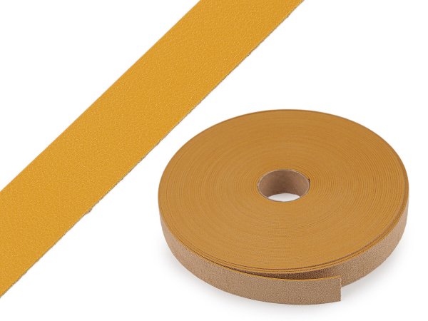 Ucha na tašky z eko kůže šíře 25 mm - metráž