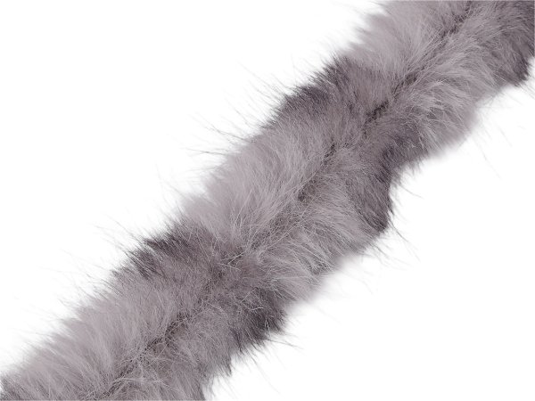 Všívací oděvní / dekorační kožešina kulatá zvířecí vzor šíře 4,5 cm