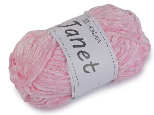 Pletací žinylková příze Janet 100 g