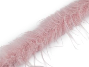Všívací oděvní / dekorační kožešina s dlouhým chlupem šíře 6 cm