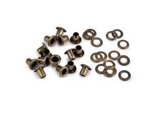 Průchodky s podložkou vnitřní Ø5 mm / vnější Ø9,5 mm