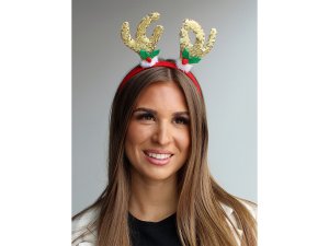 Čelenka do vlasů vánoční / párty