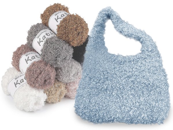 Příze pletací kudrnatá Katka 100 g