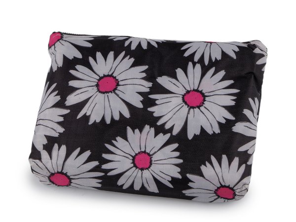 Skládací nákupní taška se zipem 39x40 cm