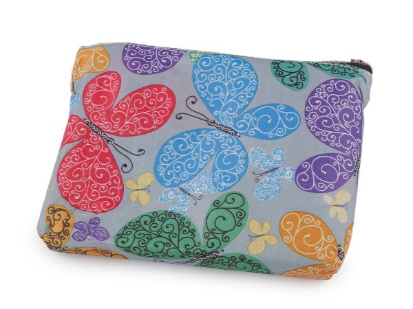 Skládací nákupní taška se zipem 39x40 cm