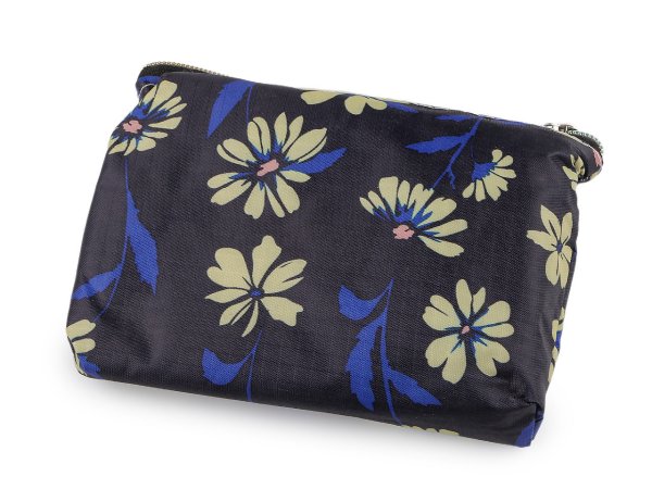 Skládací nákupní taška se zipem 39x40 cm