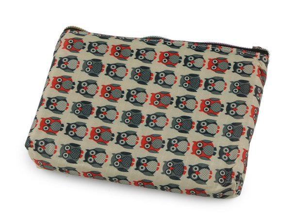 Skládací nákupní taška se zipem 39x40 cm