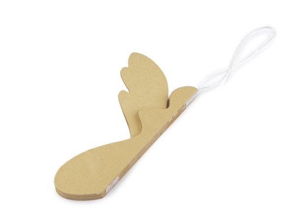 Papírový skládací anděl k zavěšení 17 cm