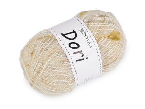 Pletací mohérová příze s nopky Dori 100 g
