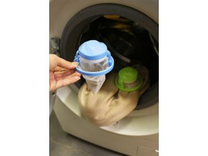 Plovoucí filtrační síťka do pračky