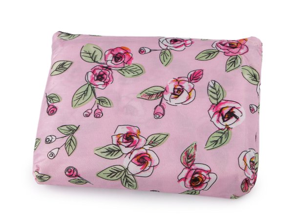 Skládací nákupní taška se zipem 39x40 cm