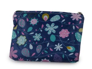 Skládací nákupní taška se zipem 39x40 cm