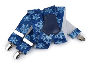 Šle vánoční šíře 3,5 cm délka 120 cm