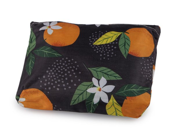 Skládací nákupní taška se zipem 39x40 cm