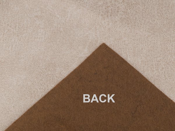 Umělá kůže Sahara s filcovým zpevněním