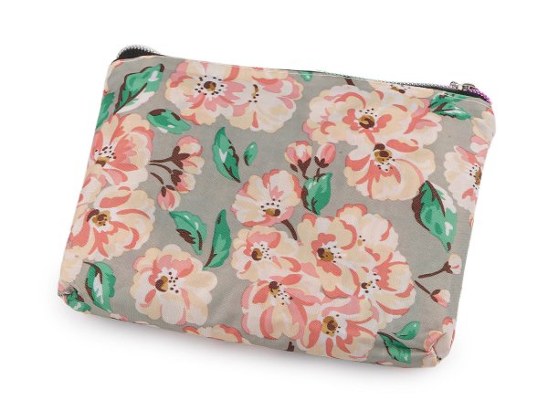 Skládací nákupní taška se zipem 39x40 cm