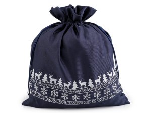 Vánoční dárkový pytlík 30x35 cm