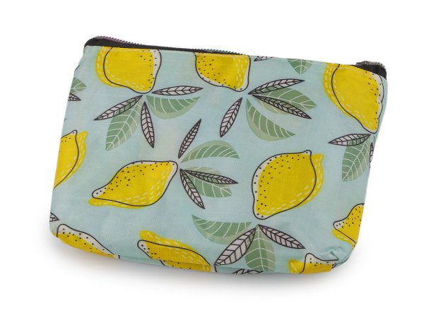 Skládací nákupní taška se zipem 39x40 cm