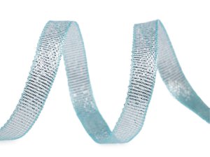 Brokátová stuha s lurexem šíře 10 mm