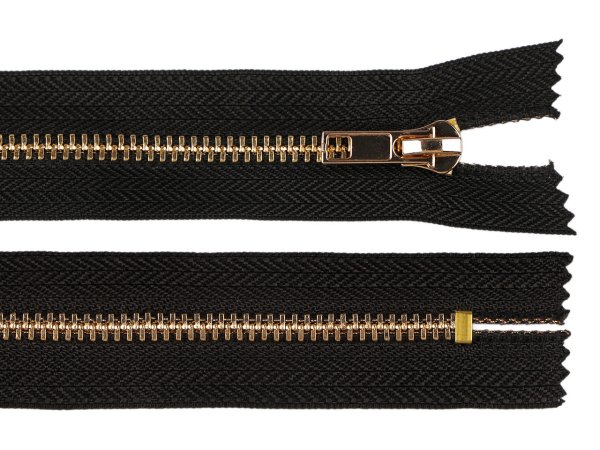 Kovový zip No 5 délka 20 cm (jeansový)