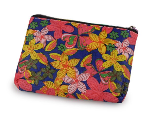 Skládací nákupní taška se zipem 39x40 cm