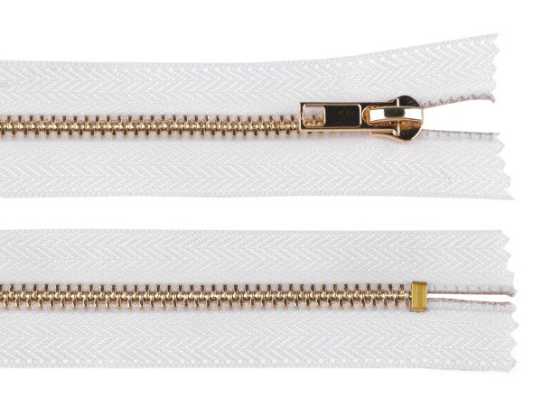 Kovový zip No 5 délka 20 cm (jeansový)