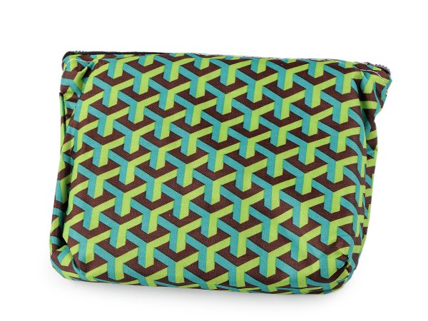 Skládací nákupní taška se zipem 39x40 cm