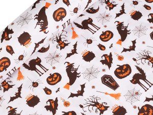 Bavlněná látka / plátno Halloween