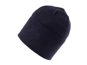Dámská čepice s kamínky