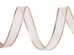 Monofilová stuha s lurexem šíře 10 mm