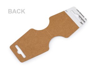 Samolepicí karta na zavěšení zboží 55x150 mm papírová