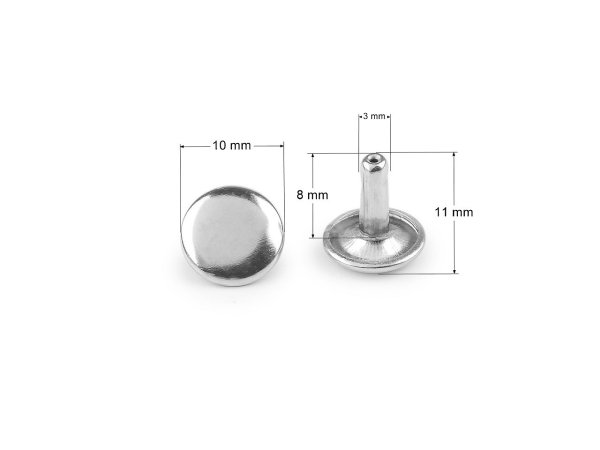Duté nýty Ø10 mm oboustranné