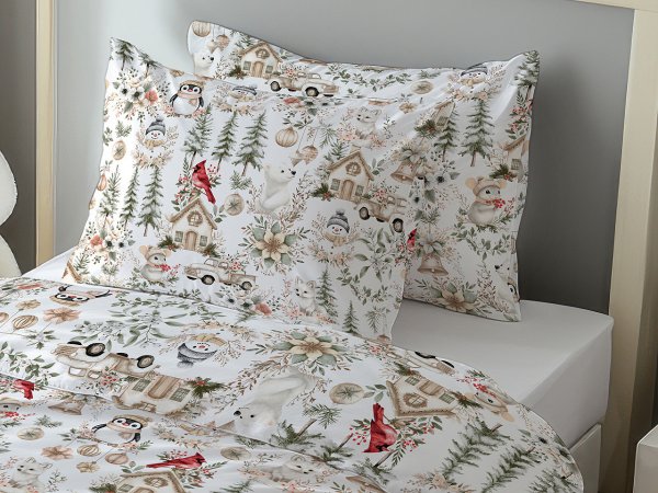 Vánoční bavlněná látka / plátno