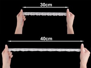 Elastická krajka šíře 28 mm