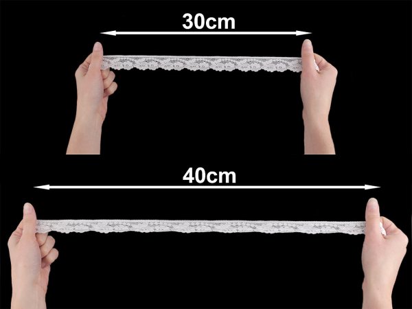 Elastická krajka šíře 28 mm