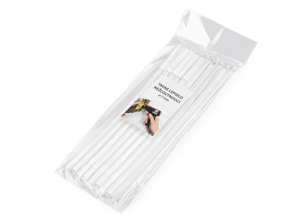 Tavné lepidlo Ø7 mm délka 20 cm nežloutnoucí