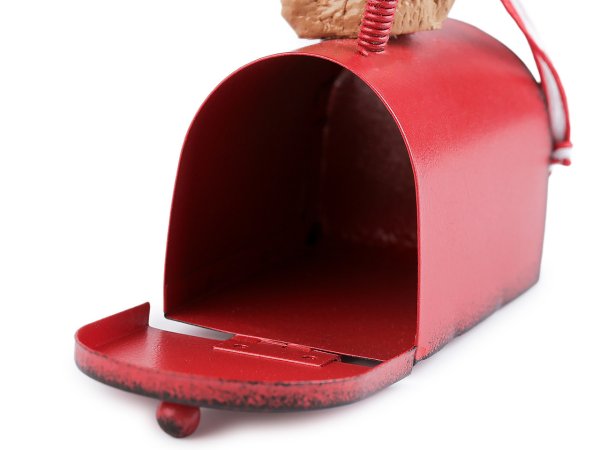 Vánoční kovová poštovní schránka k zavěšení