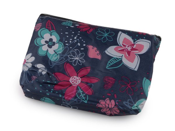 Skládací nákupní taška se zipem 39x40 cm