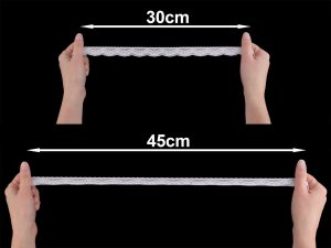 Elastická krajka šíře 25 mm