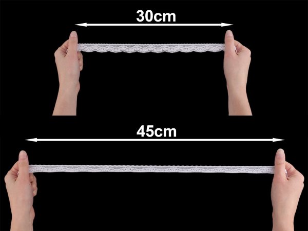 Elastická krajka šíře 25 mm