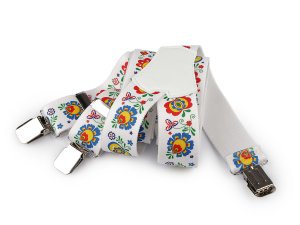 Šle folklor šíře 4 cm délka 120 cm