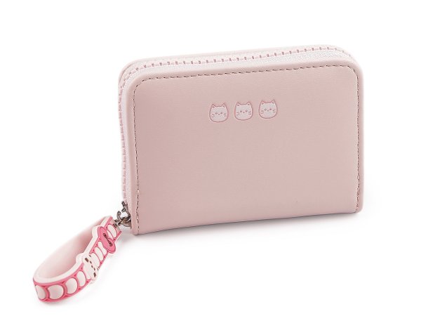 Dívčí peněženka kočky 8x11 cm