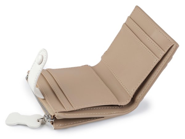 Peněženka s výšivkou jezevčíka 9x11 cm