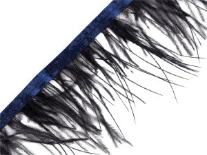 Prýmek - marabu peří 5-10 cm