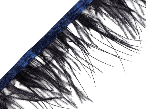 Prýmek - marabu peří 5-10 cm