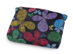 Skládací nákupní taška se zipem 39x40 cm