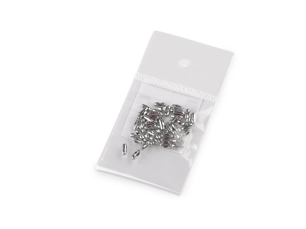 Spojka / koncovka na kuličkový řetízek z nerezové oceli 3x7 mm