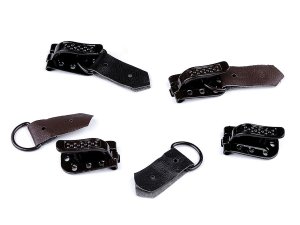 Kožichová spona 10x50 mm