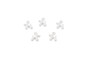 Kovový přívěsek mini pejsek 8x10 mm