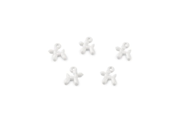 Kovový přívěsek mini pejsek 8x10 mm